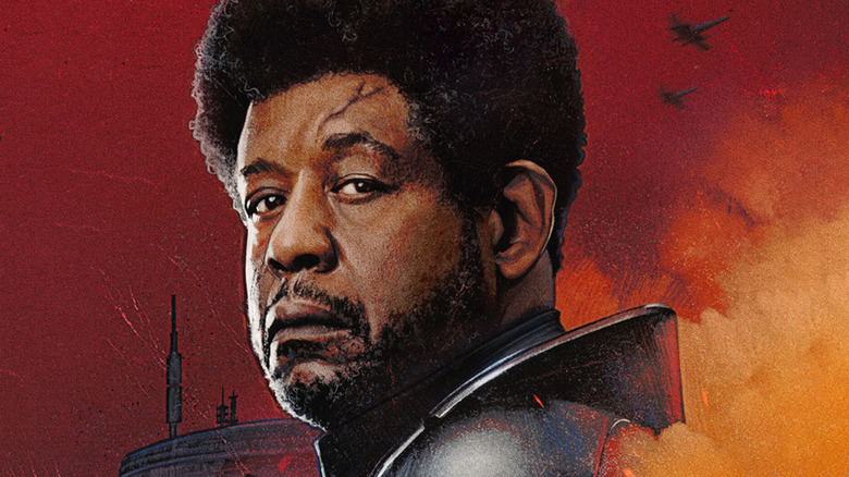 Character poster of Forest Whitaker as Saw Gerrera in Andor
