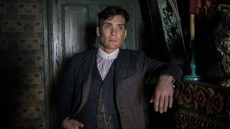 Cillian Murphy as Tommy Shelby in Peaky Blinders
