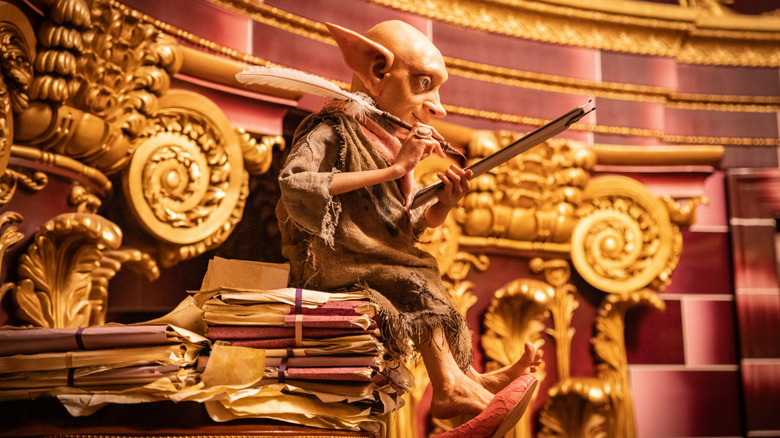 Higgledy the house elf from Harry Potter and the Battle at the Ministry