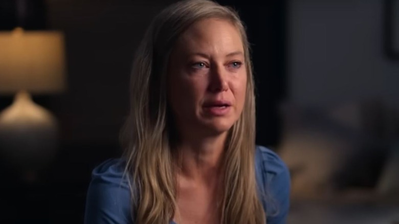 Molly Martens looking serious on A Deadly American Marriage