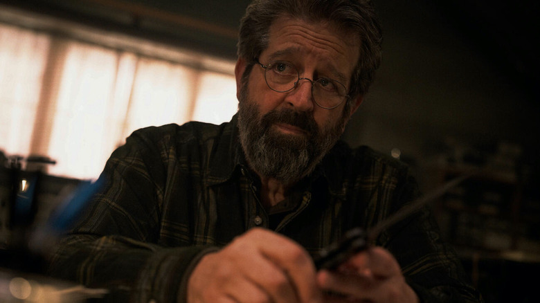William Donloe holds a knife in Mission: Impossible – The Final Reckoning