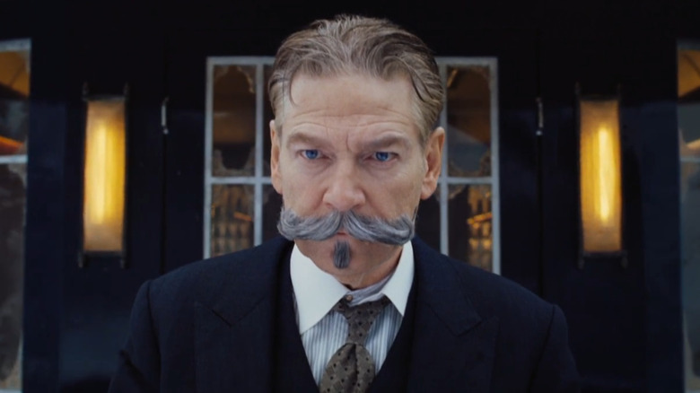 Murder on the Orient Express, Hercule Poirot in deep thought