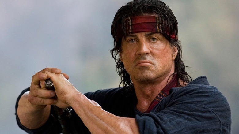 Sylvester Stallone as John Rambo in Rambo IV