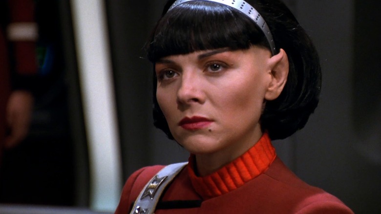 Kim Cattrall as Valeris in Star Trek VI: The Undiscovered Country