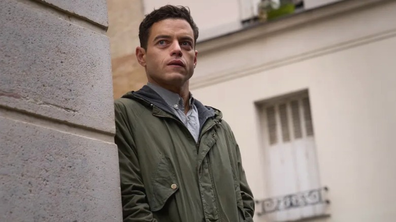 Rami Malek plays CIA operative-turned-assassin Charles Heller in The Amateur