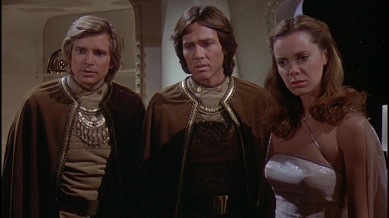 The cast of Battlestar Galactica 1978