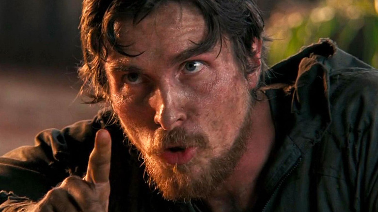 Dieter Dengler pointing a finger in Rescue Dawn