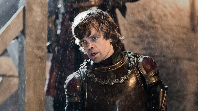 Game of Thrones, Tyrion in the rain on the battlefield