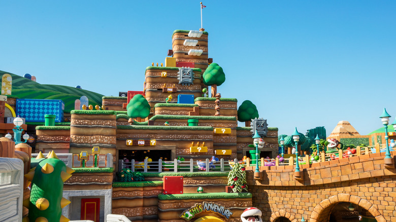 Super Nintendo World main hub at Epic Universe
