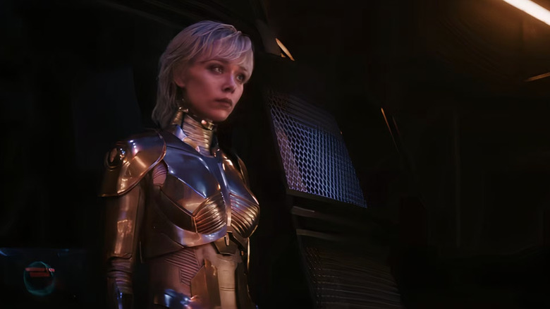 Amelia coming out to fight in M3GAN 2.0