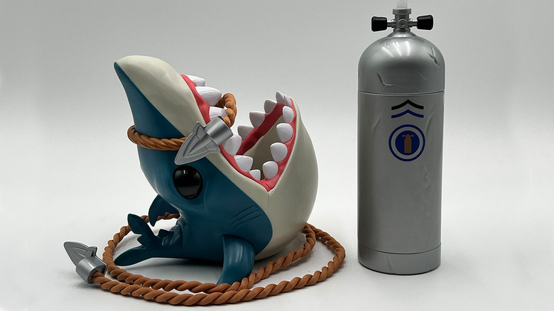 Jaws 50th Anniversary theme park sipper and air tank